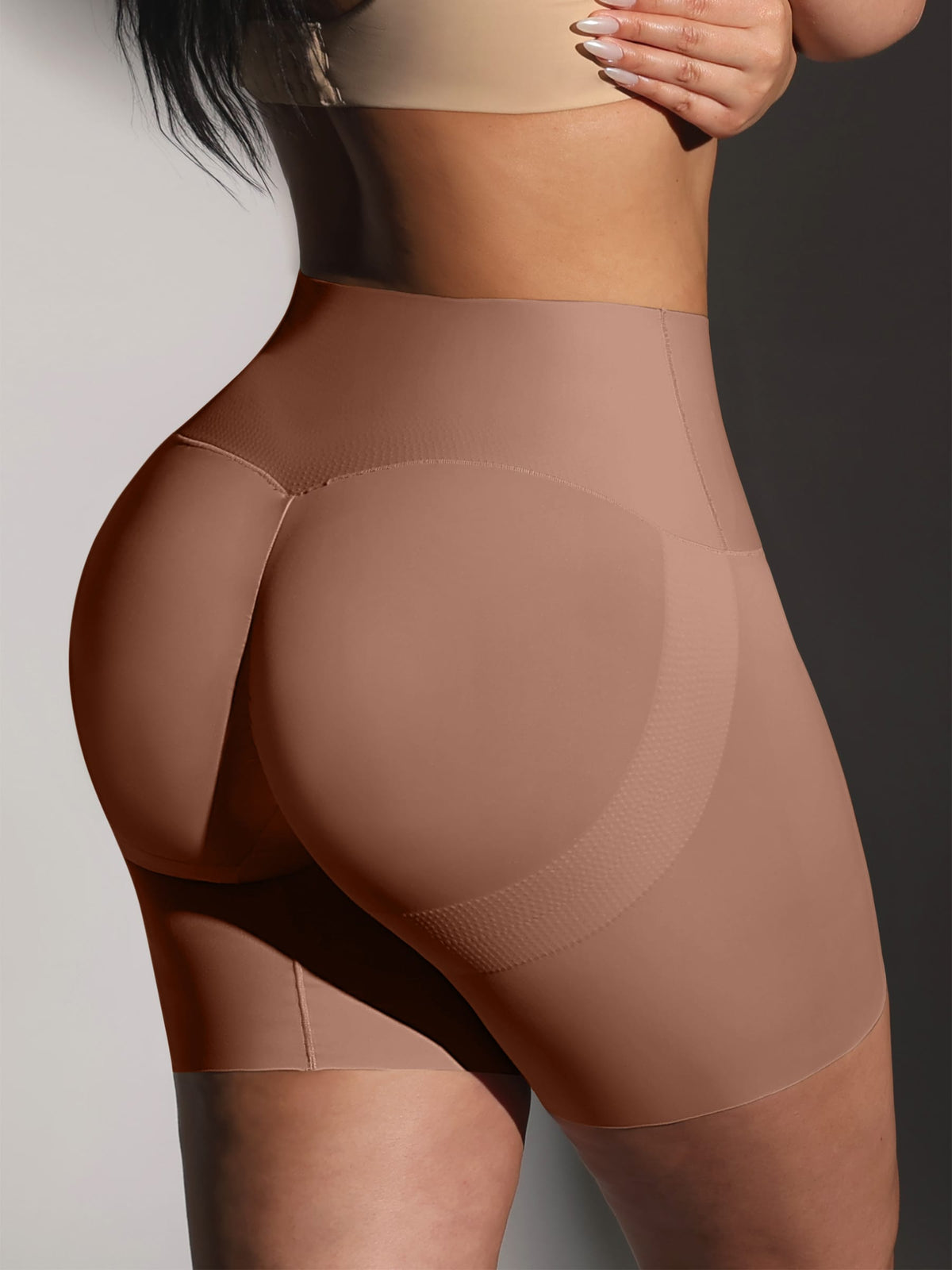 Stay-in-Place Tummy Control Shaping Shorts