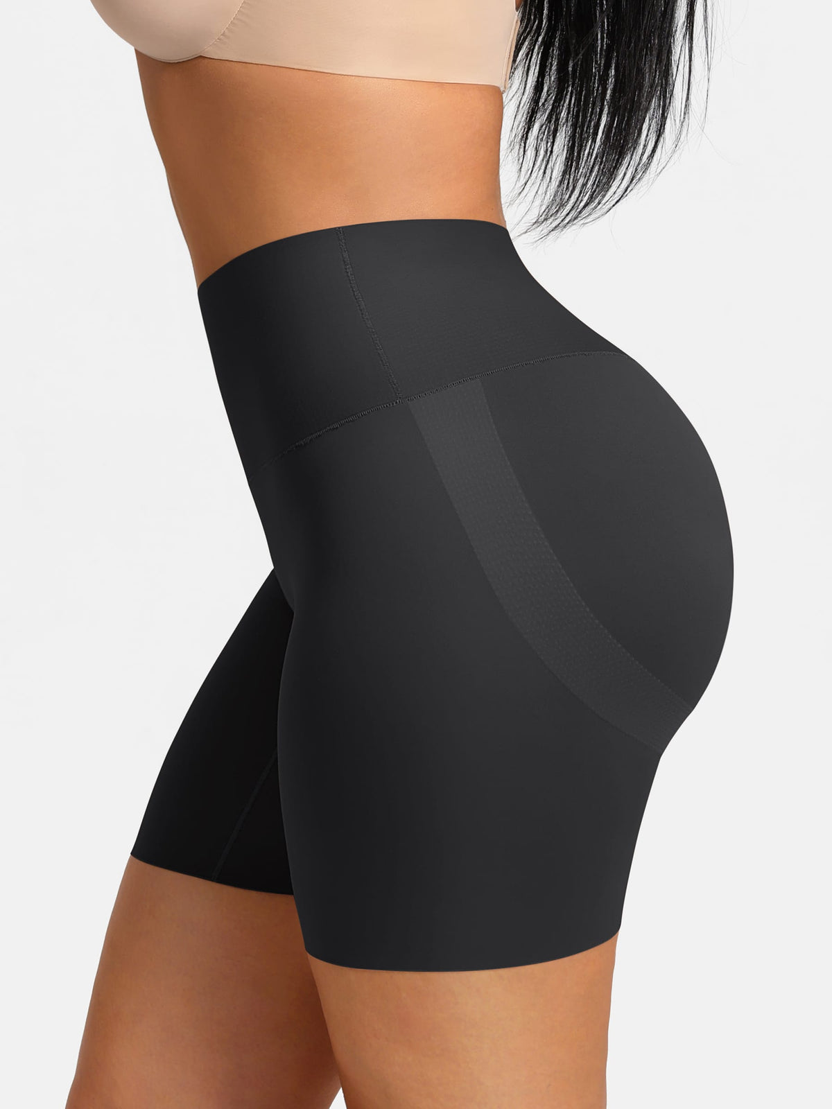 Stay-in-Place Tummy Control Shaping Shorts