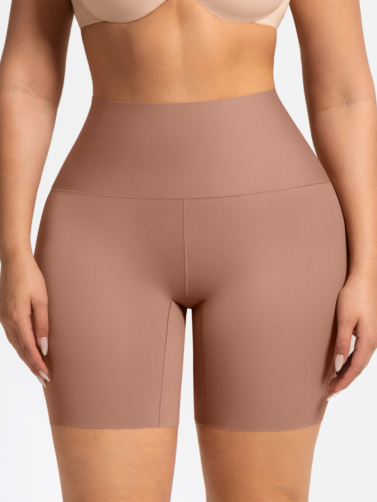 Stay-in-Place Tummy Control Shaping Shorts