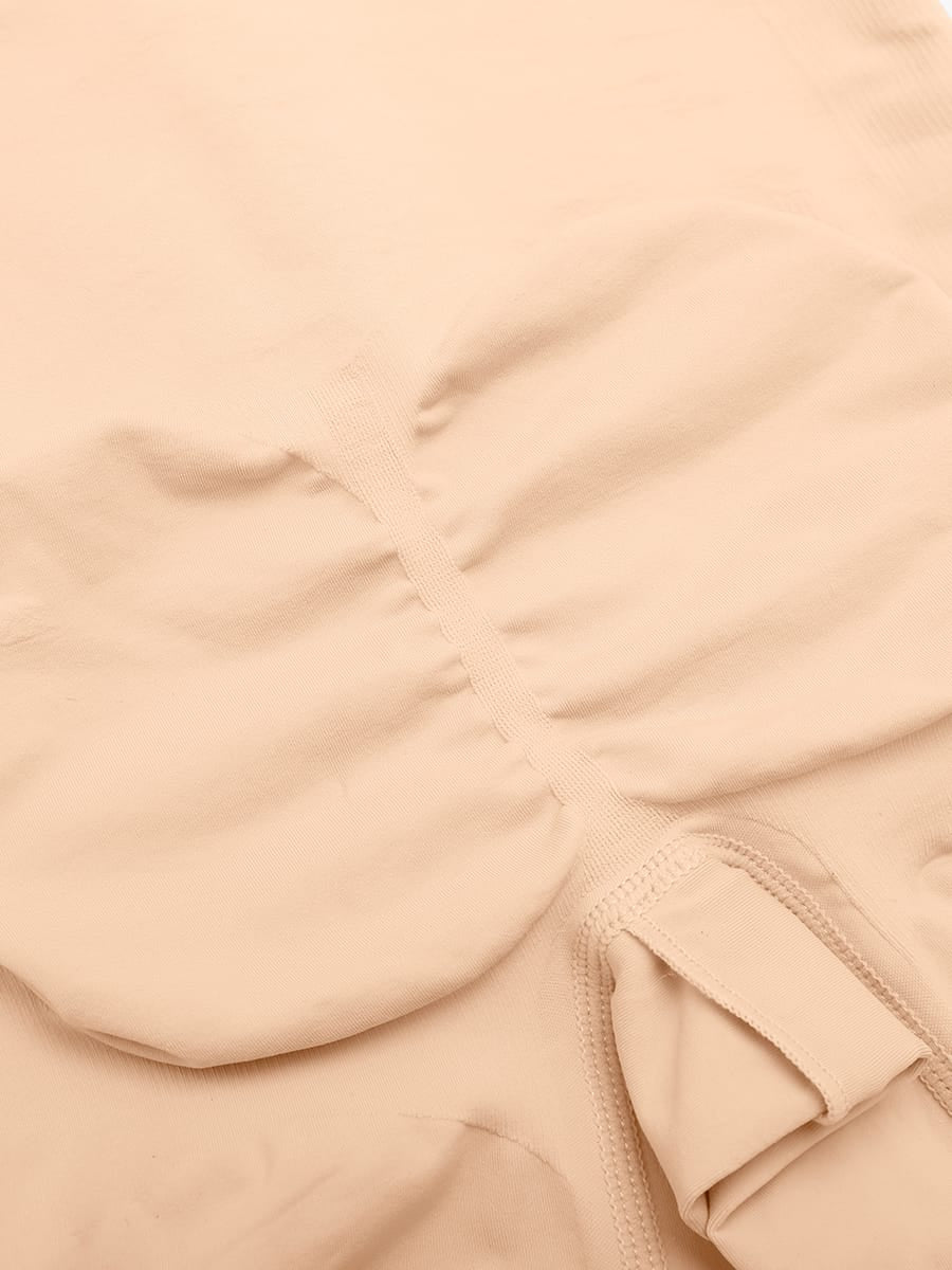 Invisible-Zip Seamless Shaping Bodysuit
