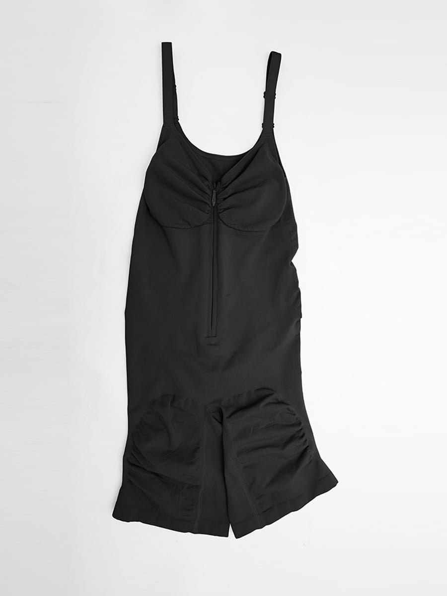 Invisible-Zip Seamless Shaping Bodysuit
