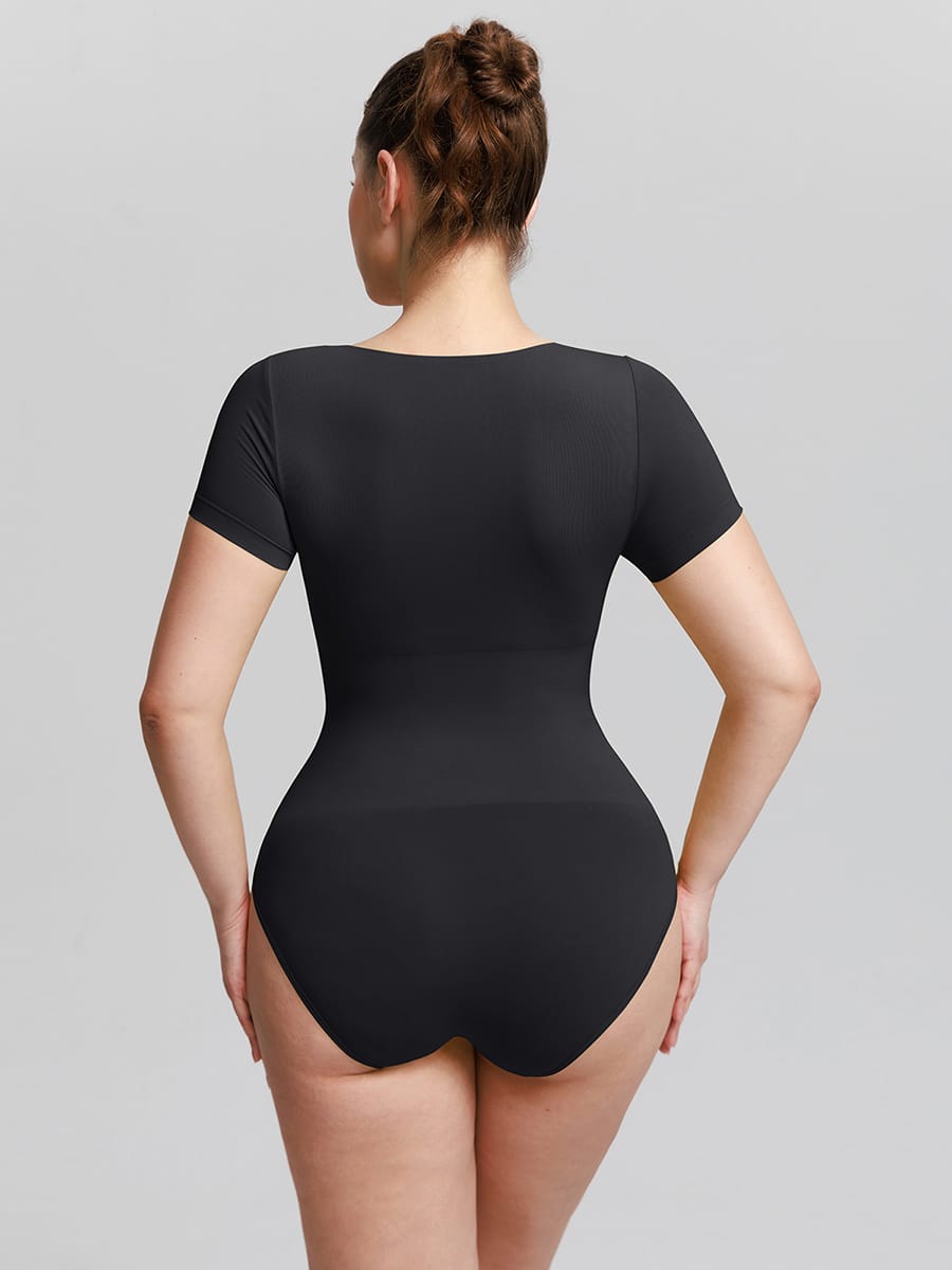 Butter-Soft Seamless Scoop-Neck Shaping Bodysuit