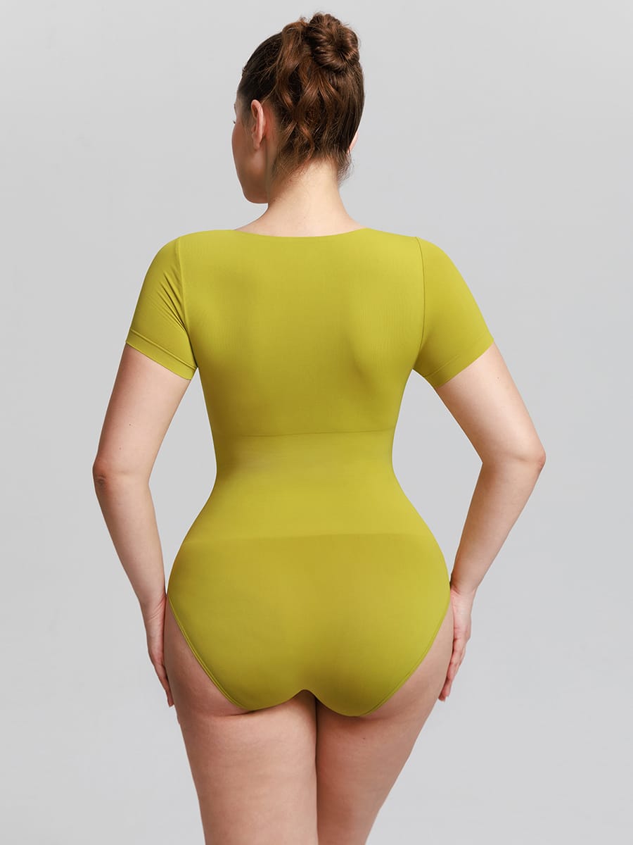 Butter-Soft Seamless Scoop-Neck Shaping Bodysuit