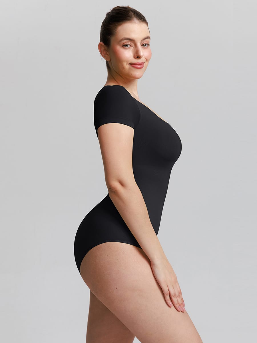 Butter-Soft Seamless Scoop-Neck Shaping Bodysuit