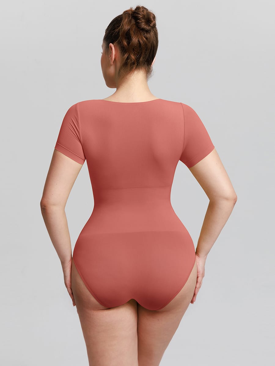 Butter-Soft Seamless Scoop-Neck Shaping Bodysuit