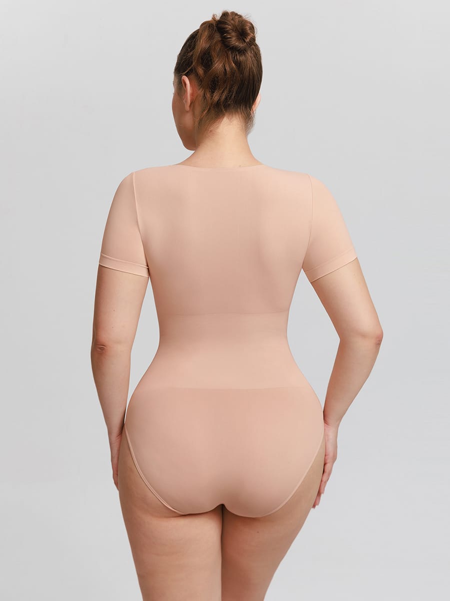 Butter-Soft Seamless Scoop-Neck Shaping Bodysuit