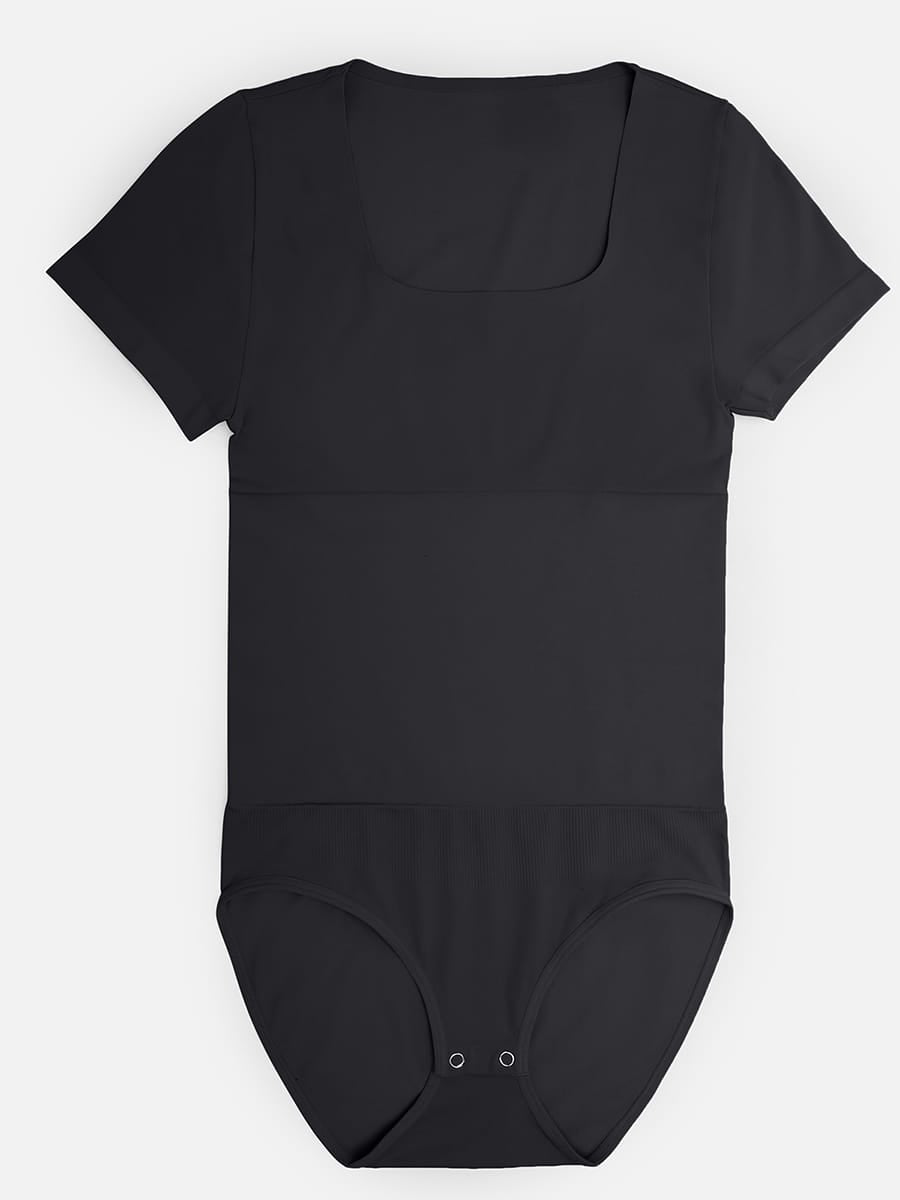 Butter-Soft Seamless Scoop-Neck Shaping Bodysuit
