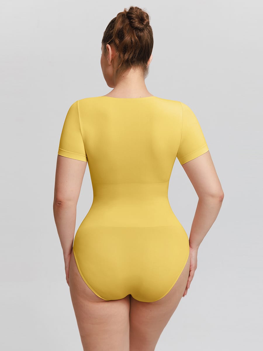 Butter-Soft Seamless Scoop-Neck Shaping Bodysuit