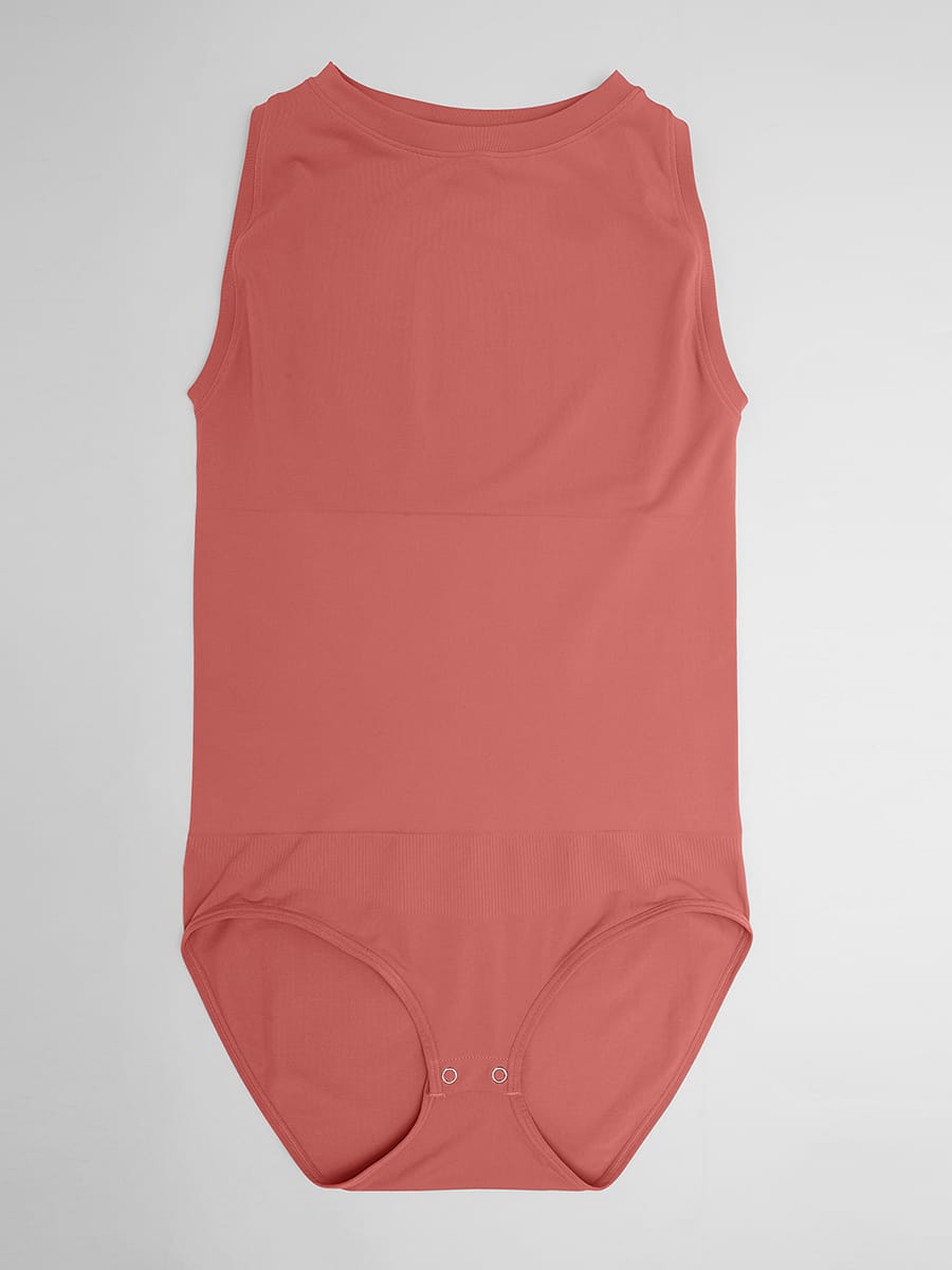 Butter-Soft Seamless Crew-Neck Shaping Bodysuit