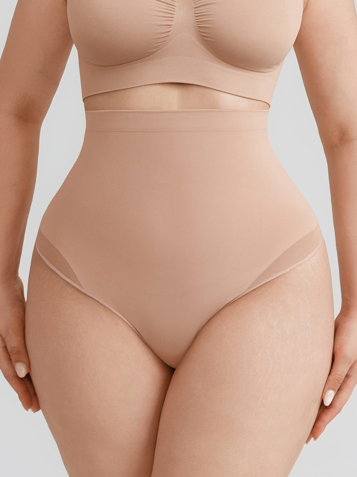High-Waisted Seamless Tummy Control Shaping Thong