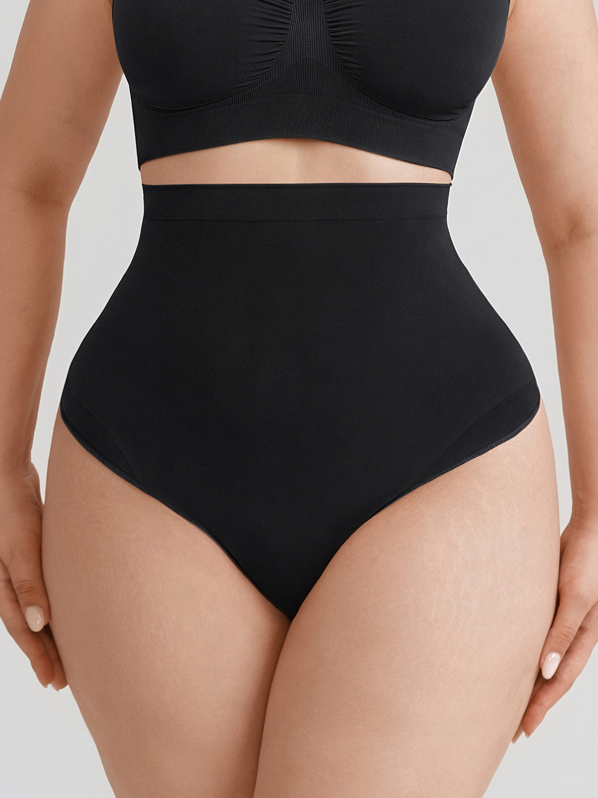 High-Waisted Seamless Tummy Control Shaping Thong