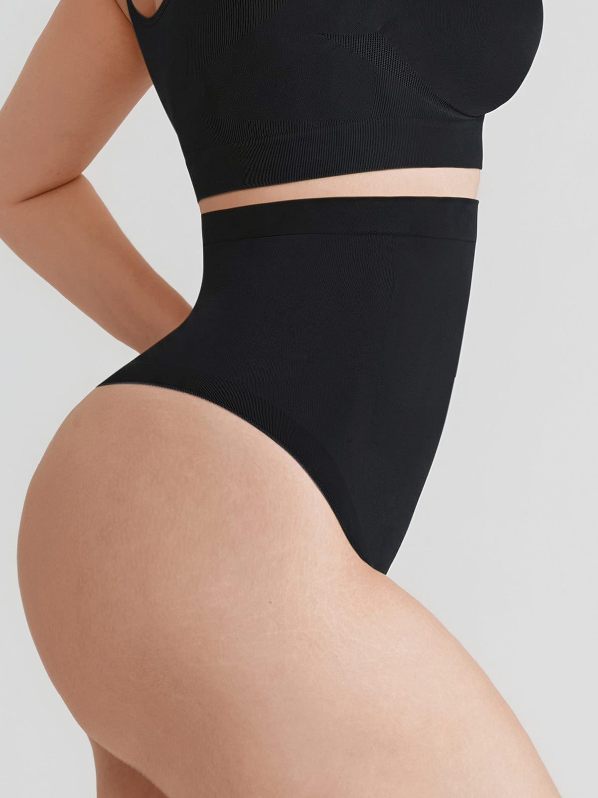 High-Waisted Seamless Tummy Control Shaping Thong