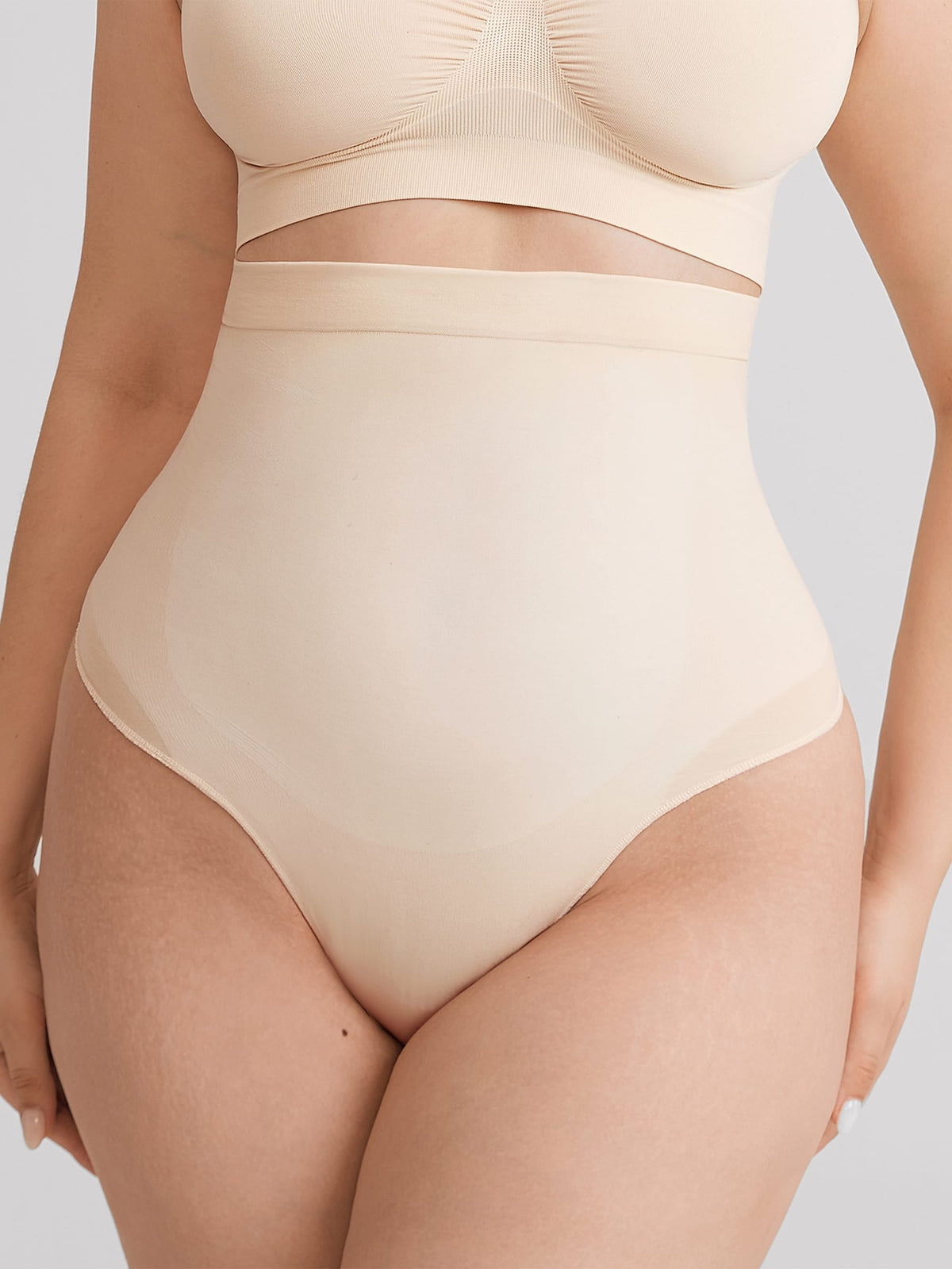 High-Waisted Seamless Tummy Control Shaping Thong