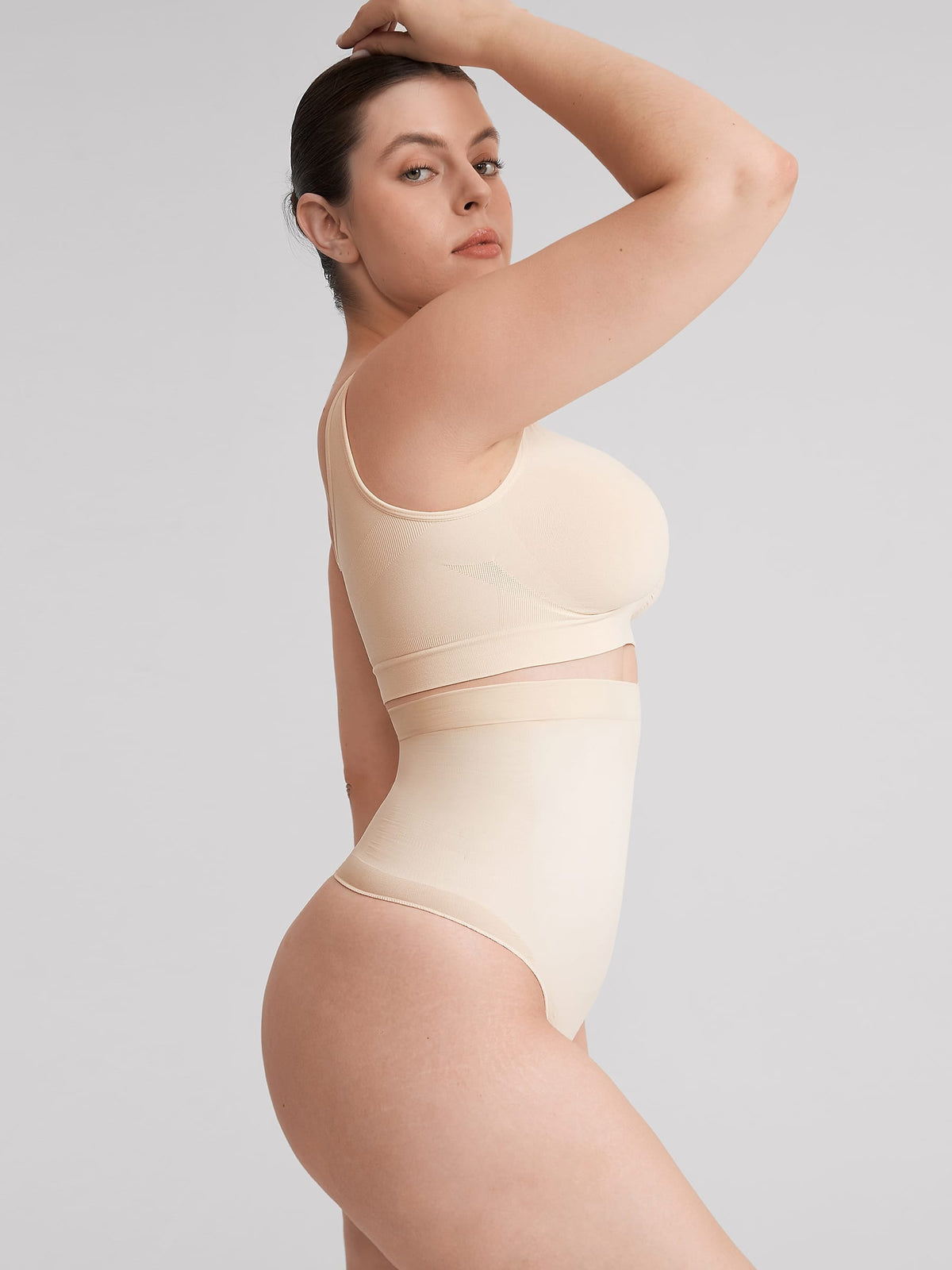 High-Waisted Seamless Tummy Control Shaping Thong