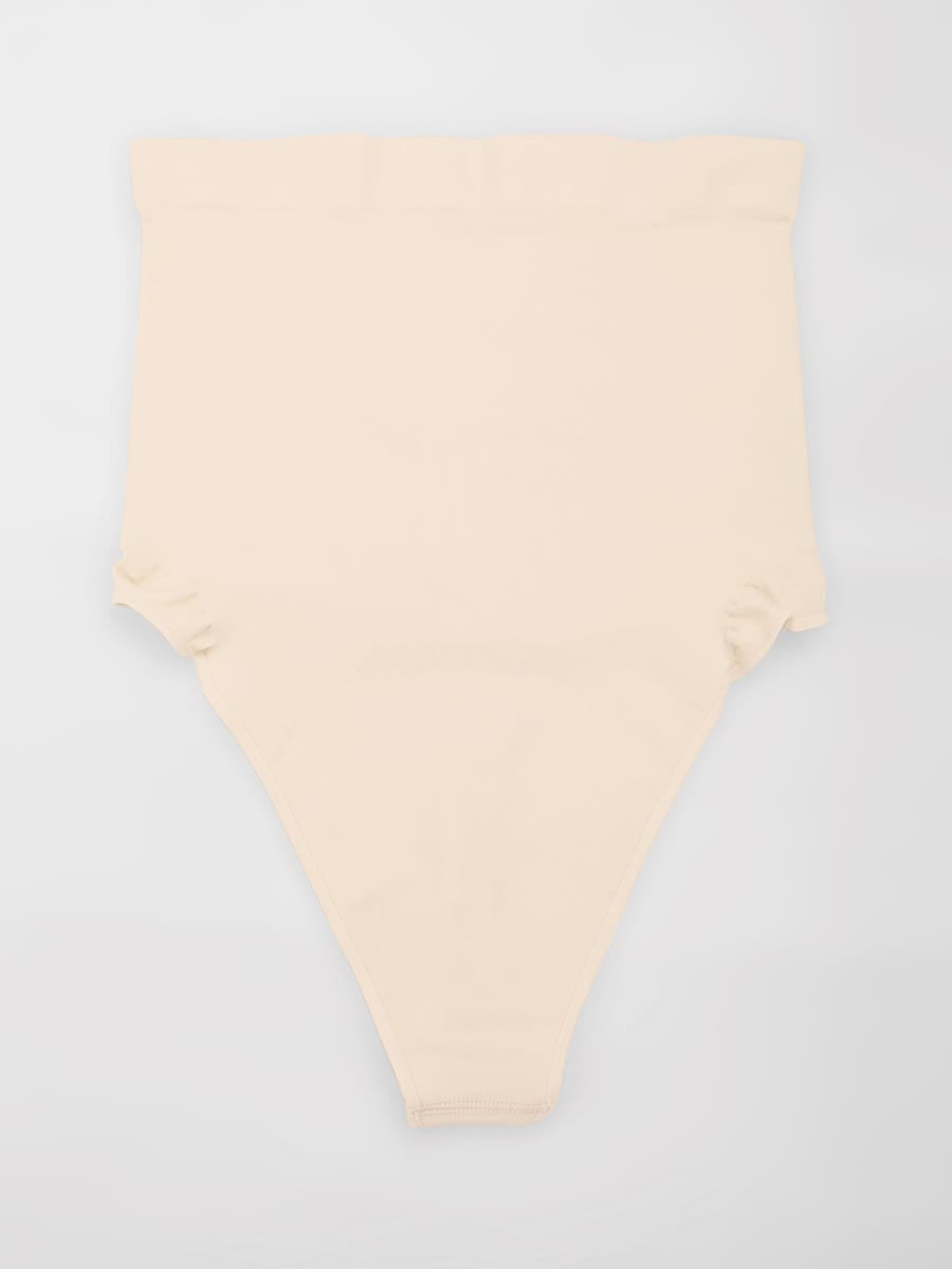 High-Waisted Seamless Tummy Control Shaping Thong