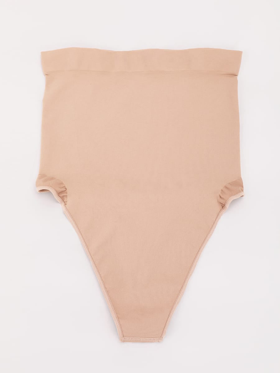 High-Waisted Seamless Tummy Control Shaping Thong