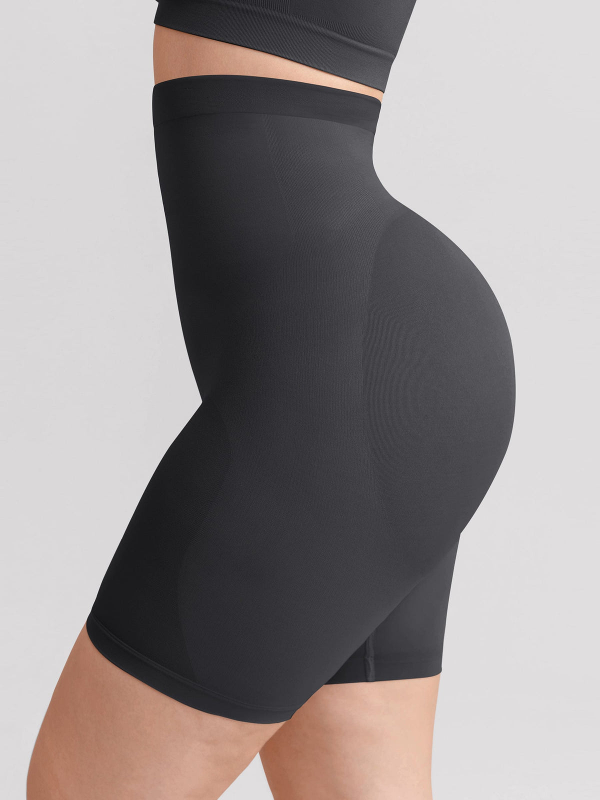 Seamless High-Waisted Tummy Control Shaping Shorts