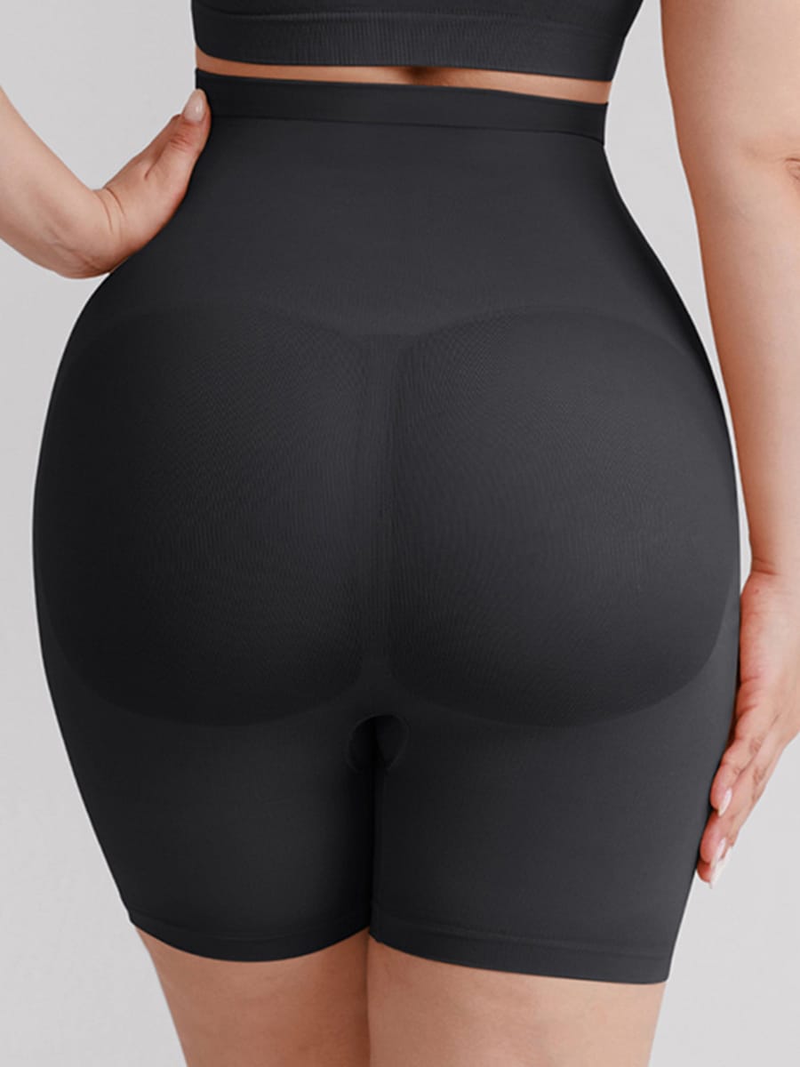 Seamless High-Waisted Tummy Control Shaping Shorts