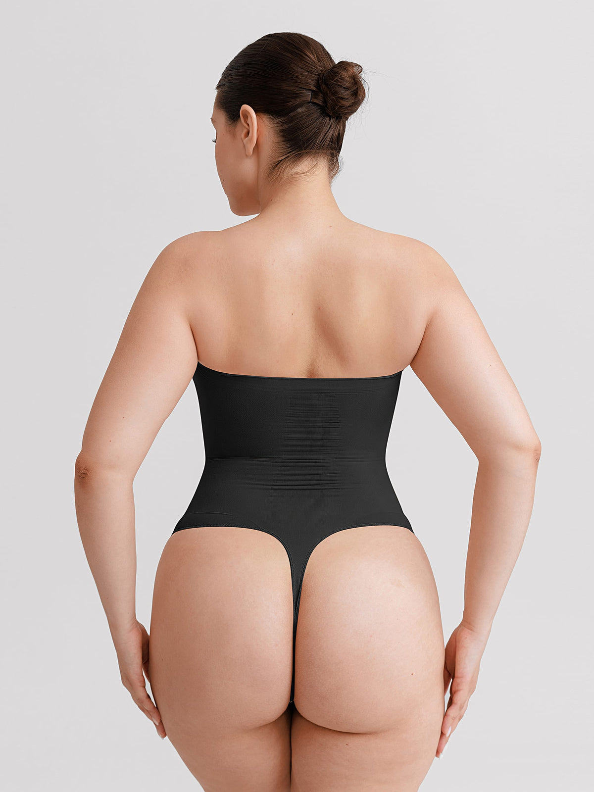 Seamless Strapless Tummy Control Thong Bodysuit