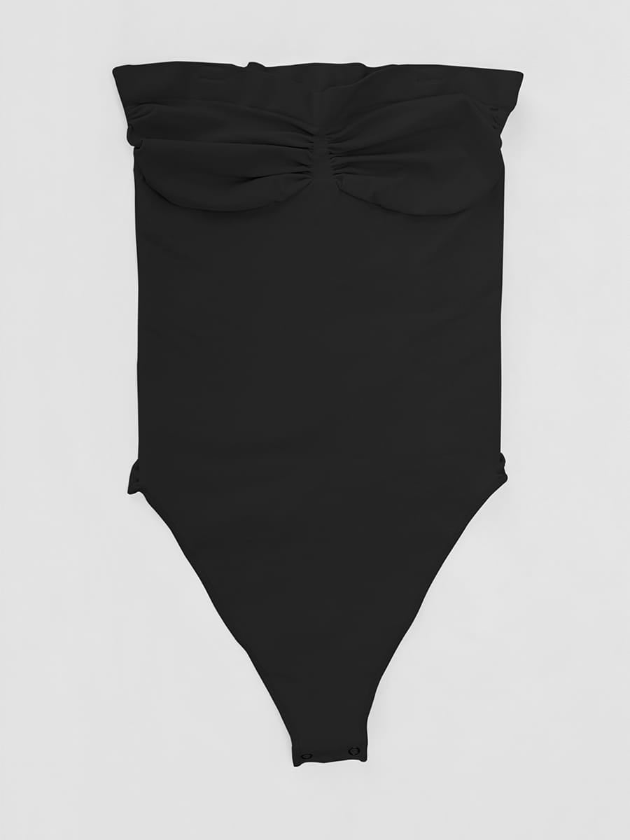 Seamless Strapless Tummy Control Thong Bodysuit