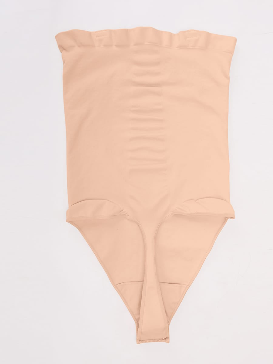 Seamless Strapless Tummy Control Thong Bodysuit