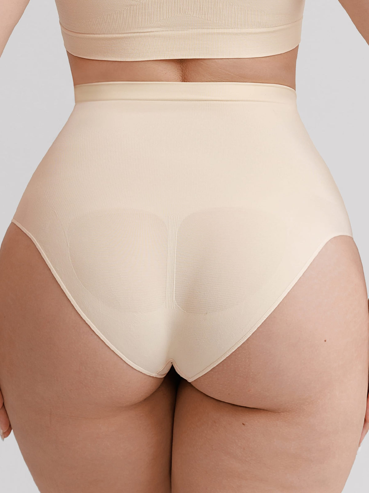 Seamless High-Waisted Tummy Control Shaping Briefs