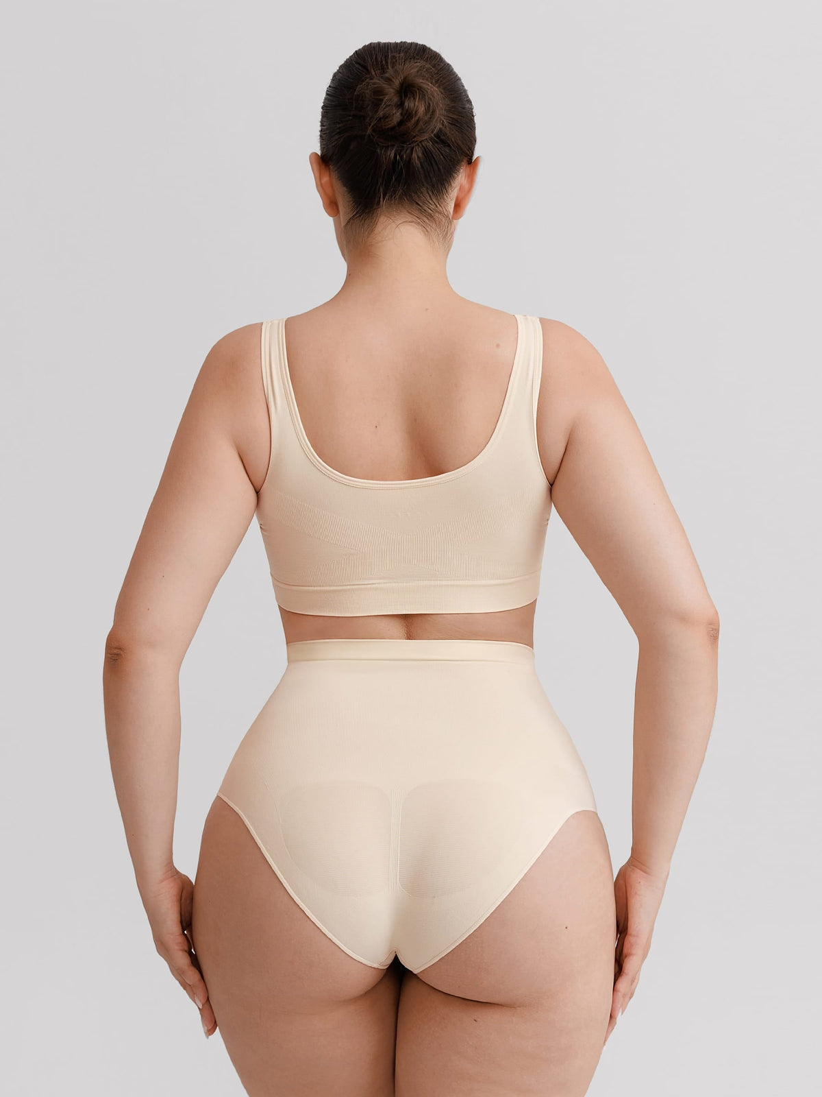 Seamless High-Waisted Tummy Control Shaping Briefs