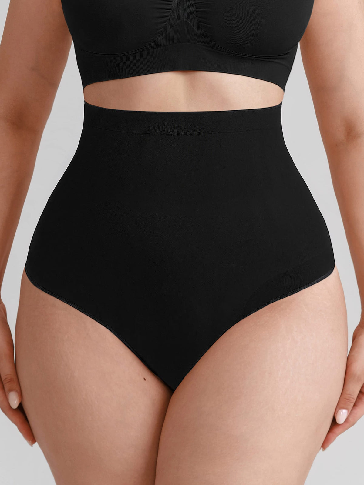 Seamless High-Waisted Tummy Control Shaping Briefs