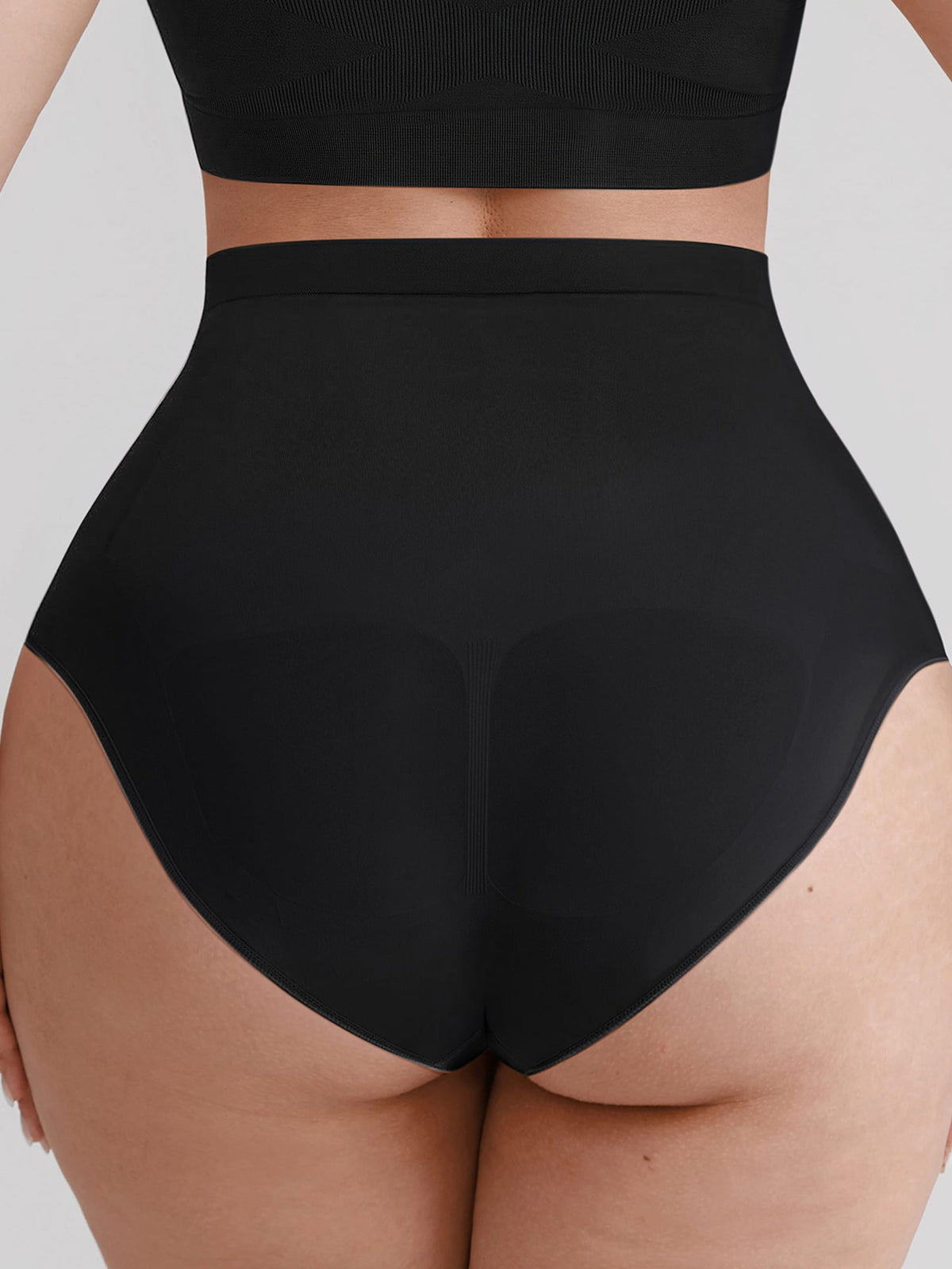 Seamless High-Waisted Tummy Control Shaping Briefs