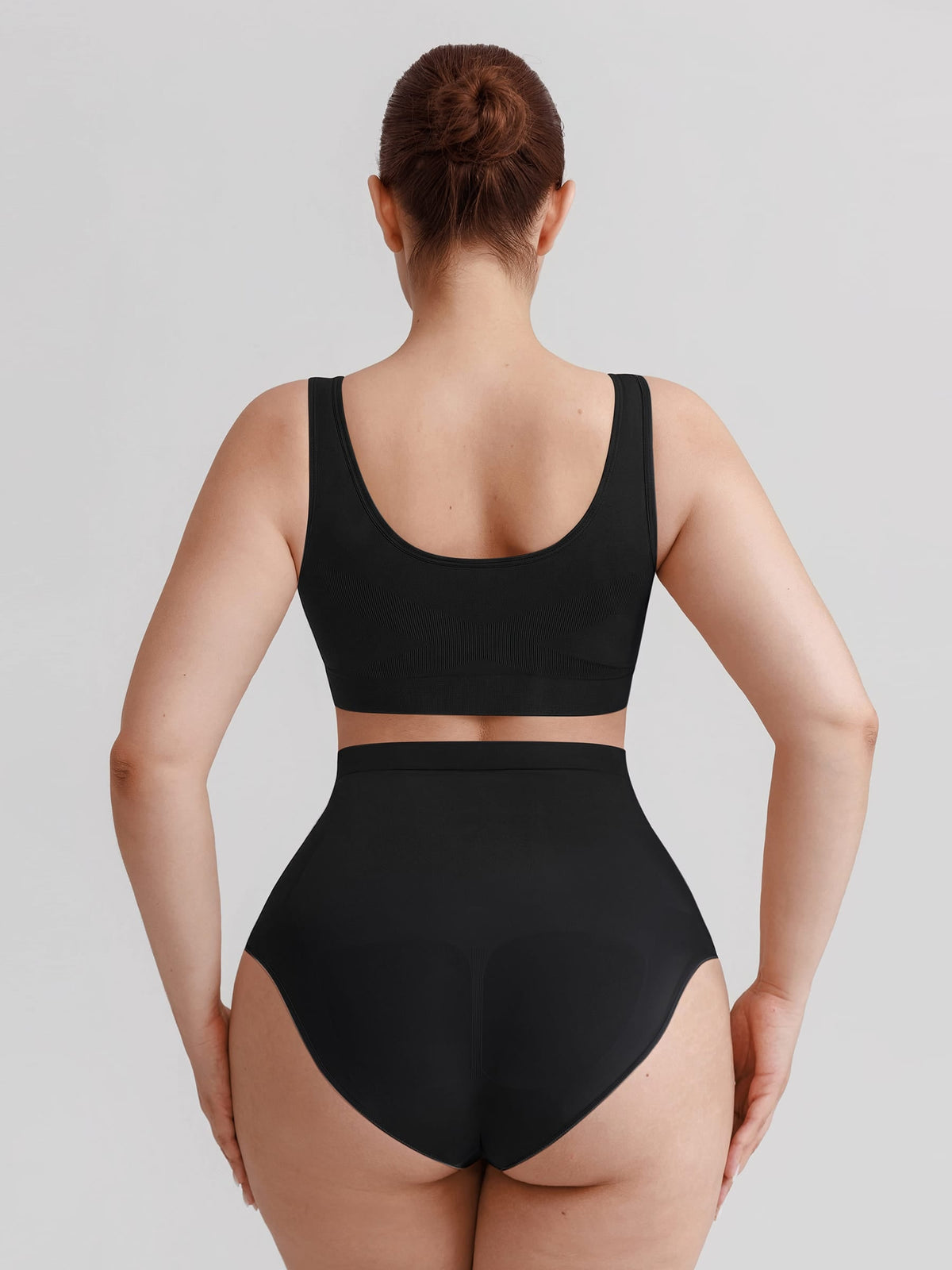 Seamless High-Waisted Tummy Control Shaping Briefs