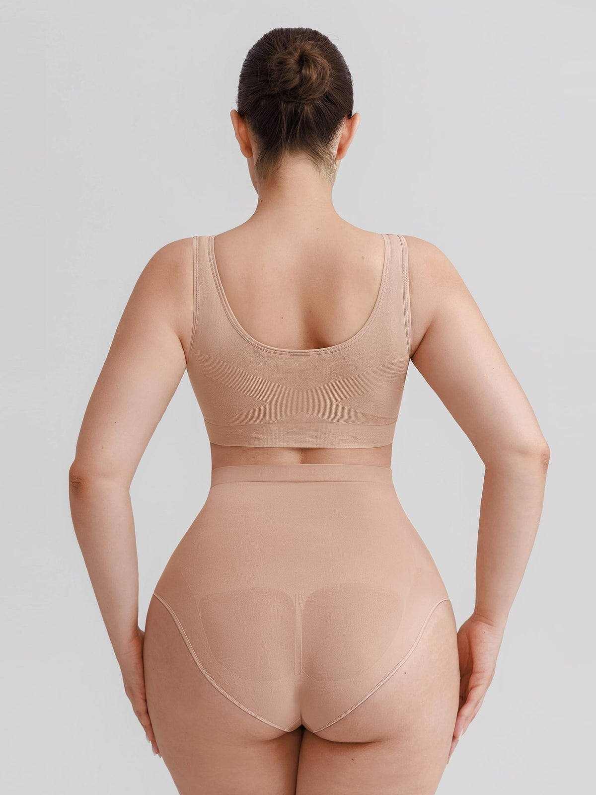 Seamless High-Waisted Tummy Control Shaping Briefs