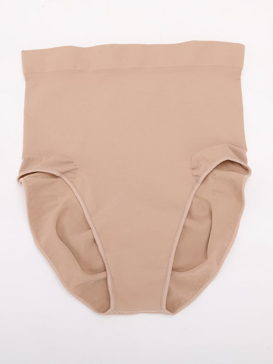 Seamless High-Waisted Tummy Control Shaping Briefs