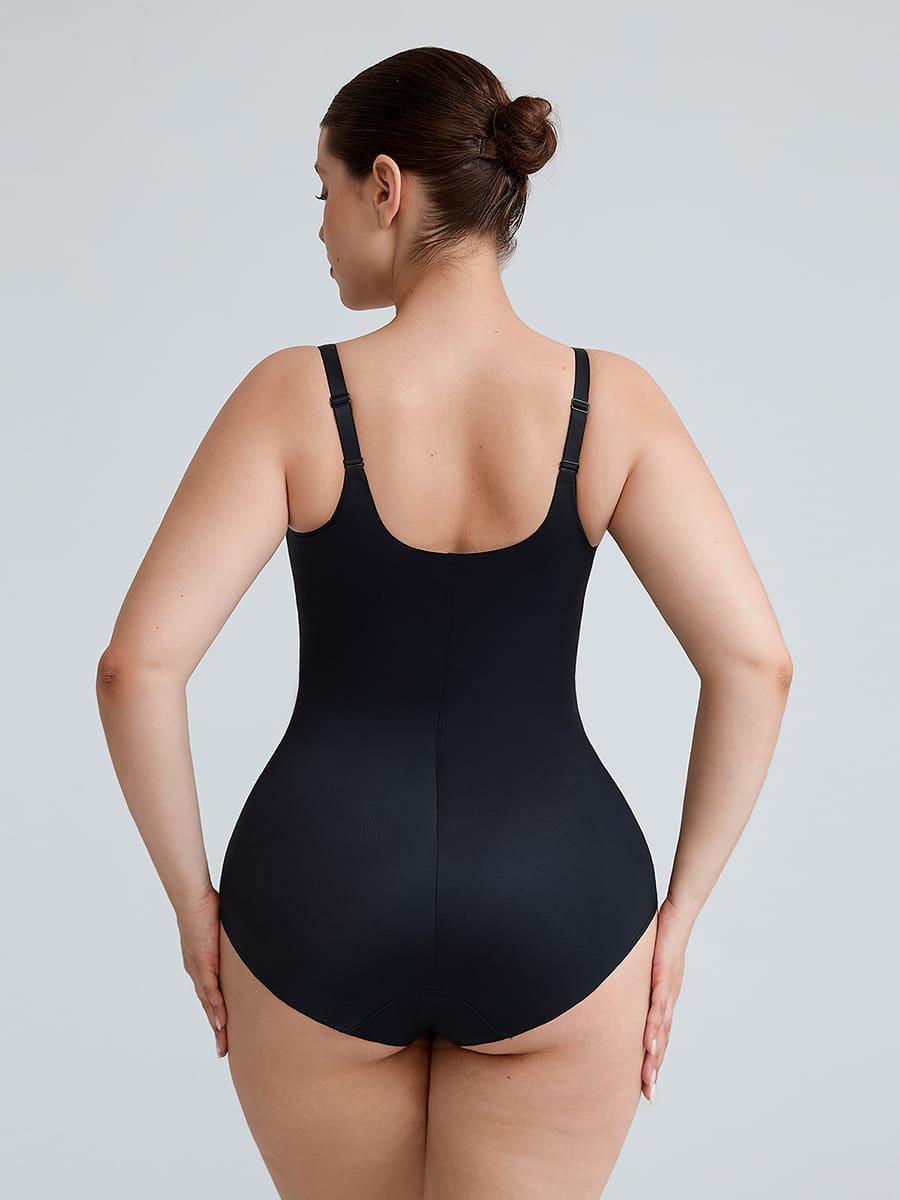 Liquid LYCRA™ V-Neck Shaping Bodysuit