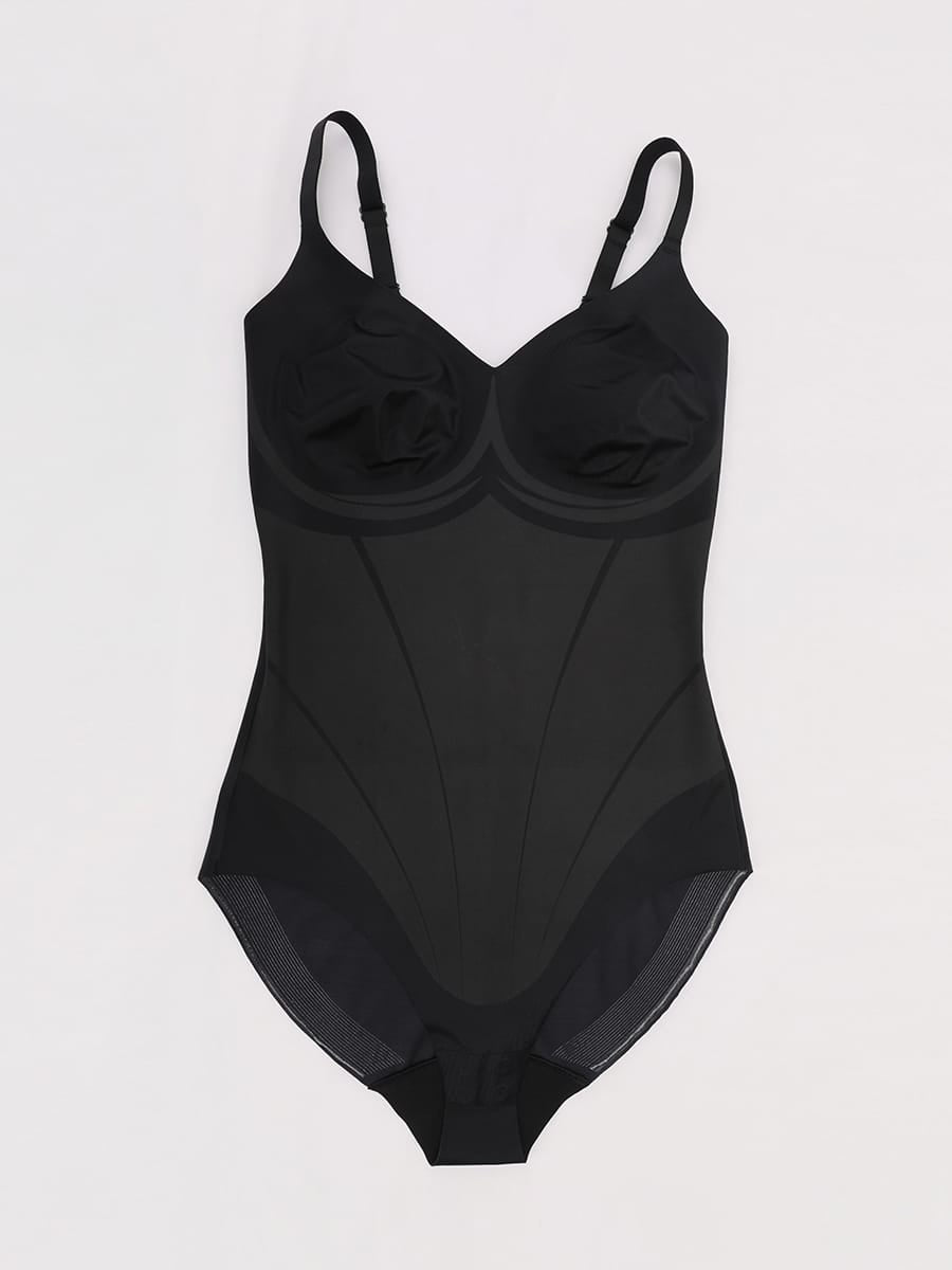 Liquid LYCRA™ V-Neck Shaping Bodysuit