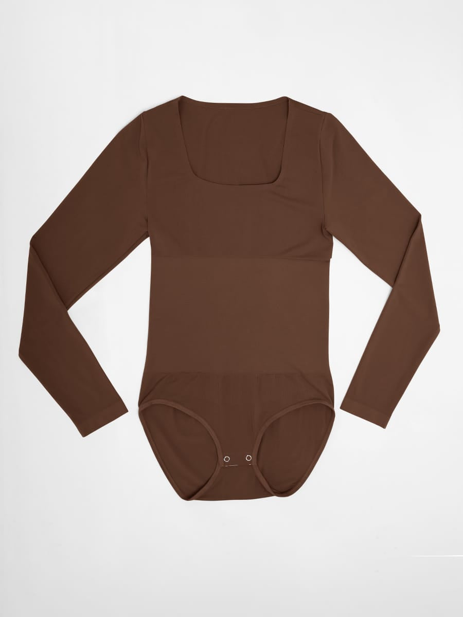 Butter-Soft Scoop-Neck Shaping Bodysuit