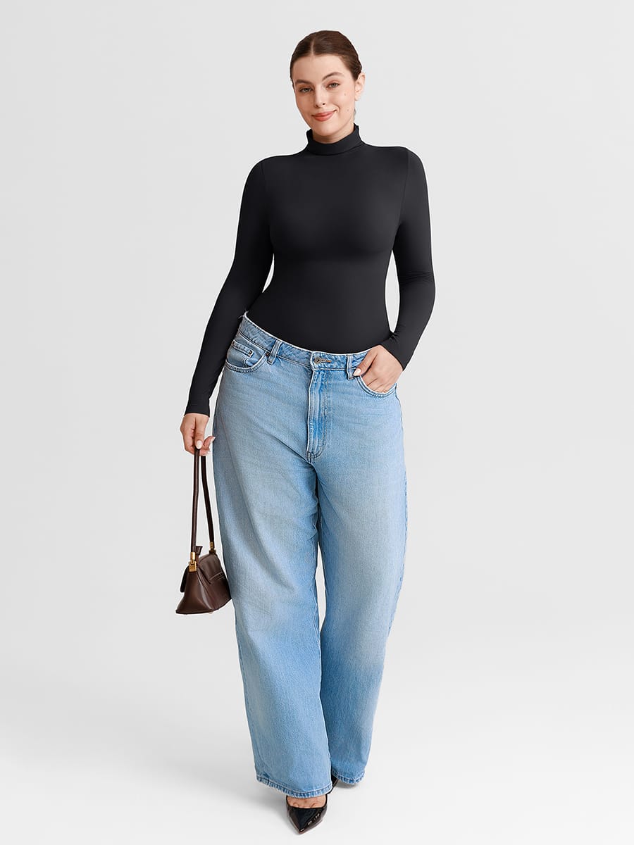 Butter-Soft Seamless Snap-Gusset Bodysuit