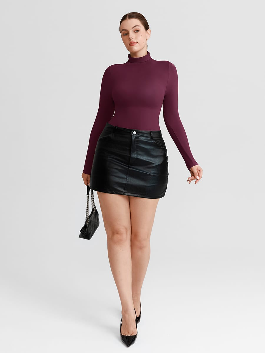Butter-Soft Seamless Snap-Gusset Bodysuit
