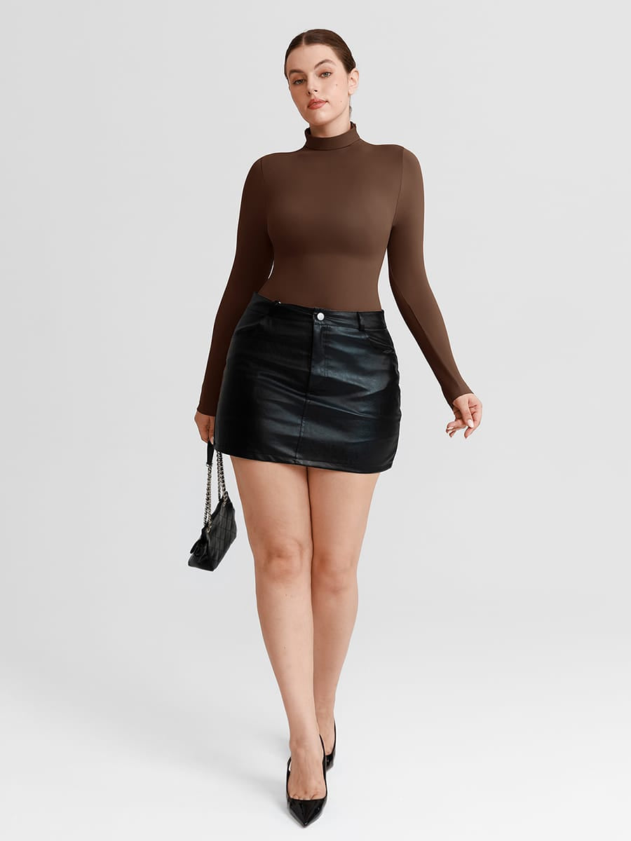 Butter-Soft Seamless Snap-Gusset Bodysuit