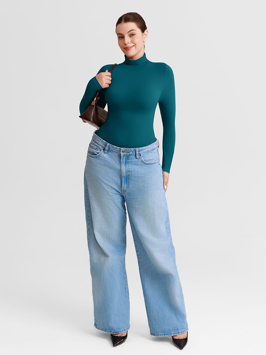 Butter-Soft Seamless Snap-Gusset Bodysuit