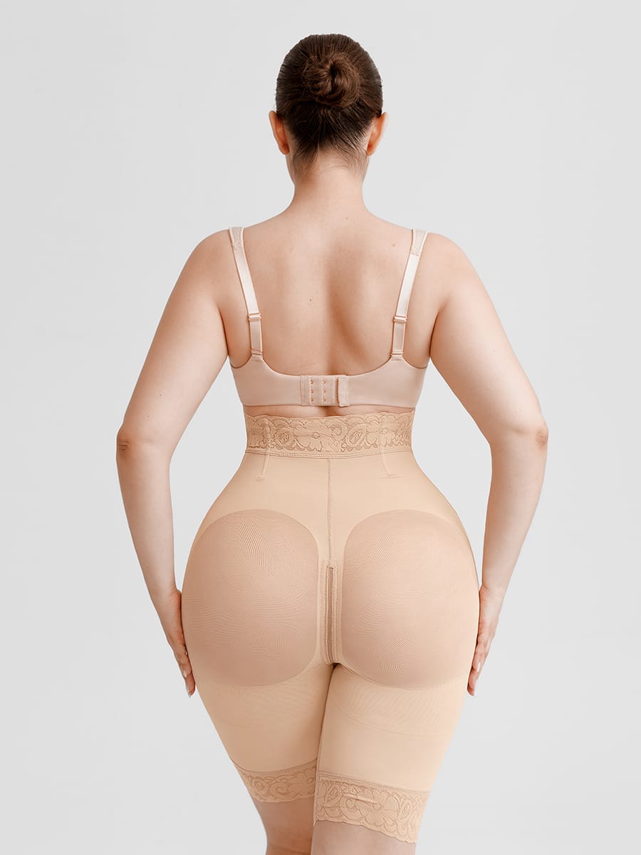 High-Waisted Medium-Control Shaping Boyshorts