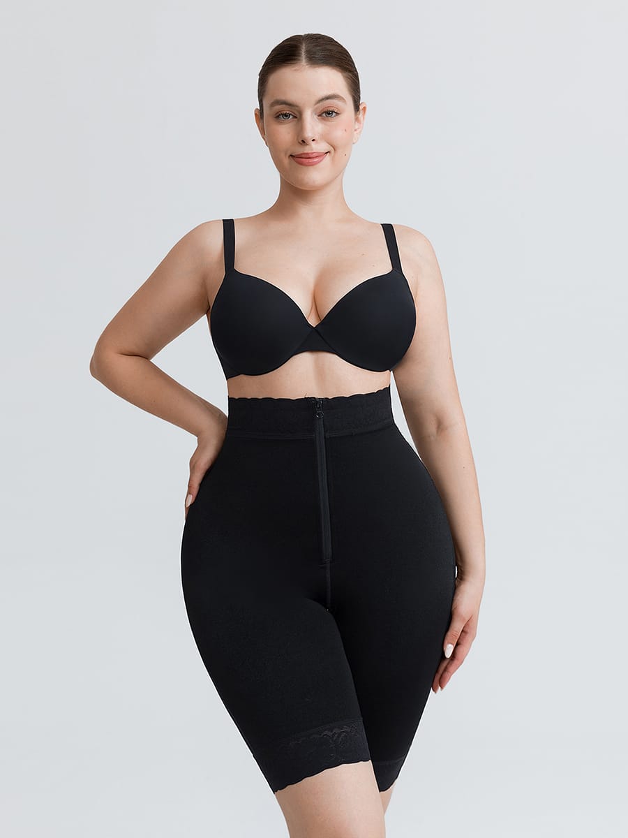 High-Waisted Medium-Control Shaping Boyshorts