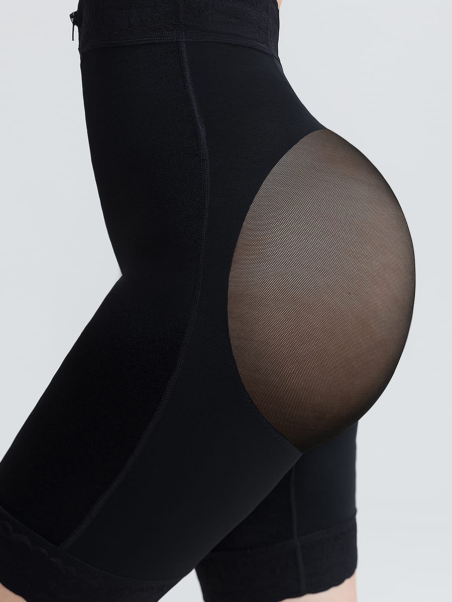 High-Waisted Medium-Control Shaping Boyshorts