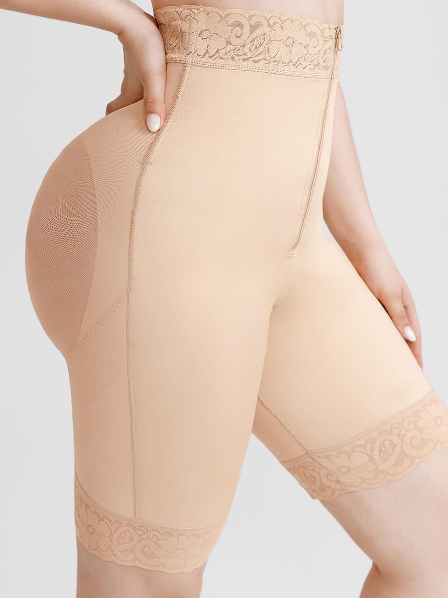 High-Waisted Medium-Control Shaping Boyshorts