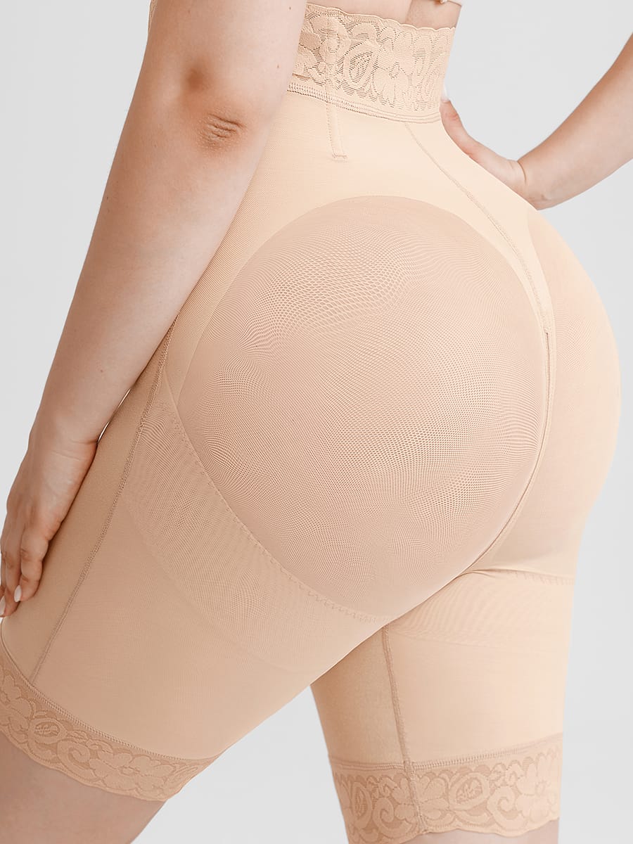 High-Waisted Medium-Control Shaping Boyshorts