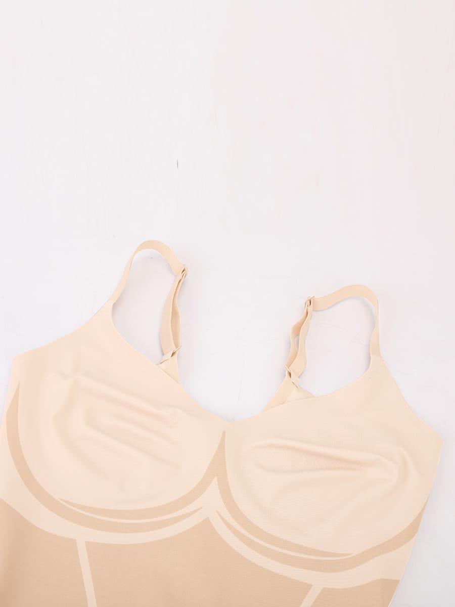 Liquid LYCRA™ V-Neck Shaping Boyshort Bodysuit