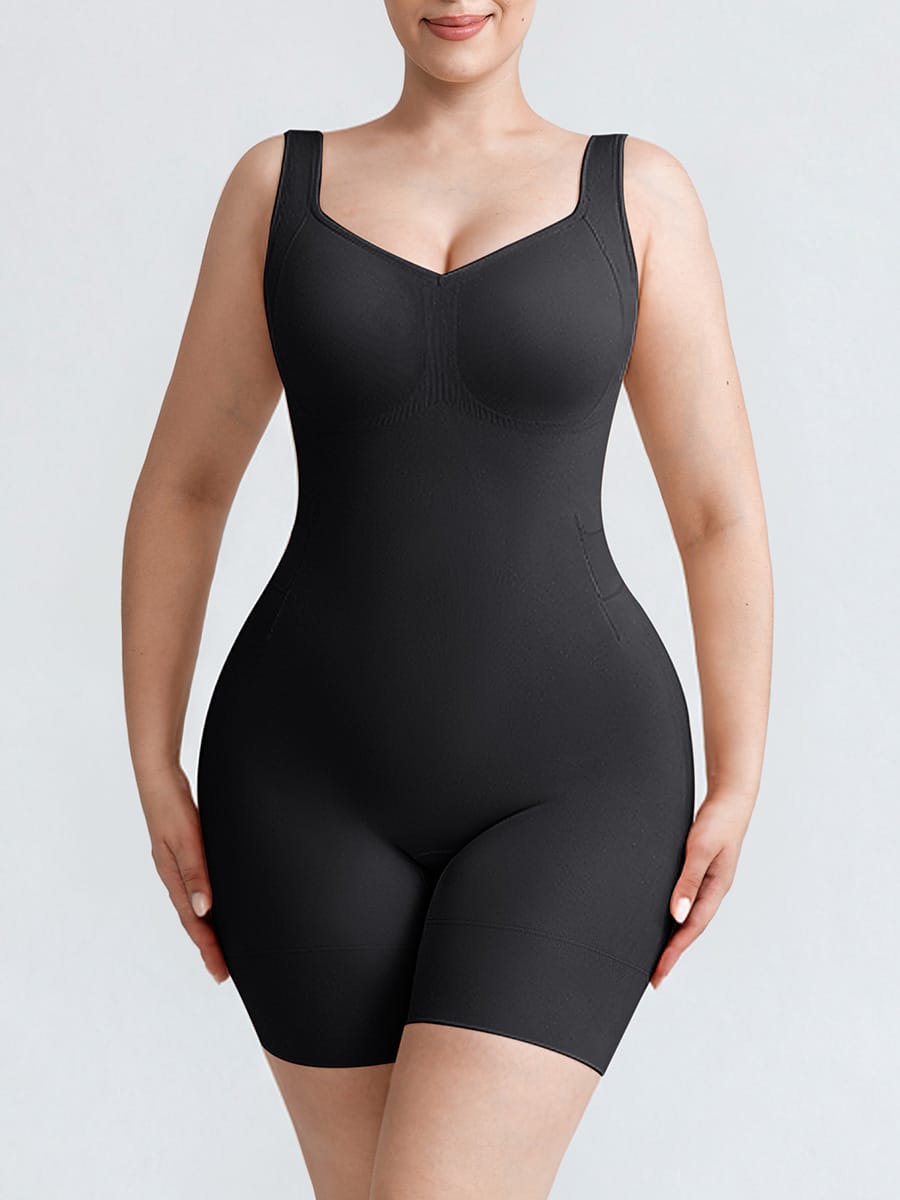 Easy-Off Seamless Tummy Control Shaping Bodysuit