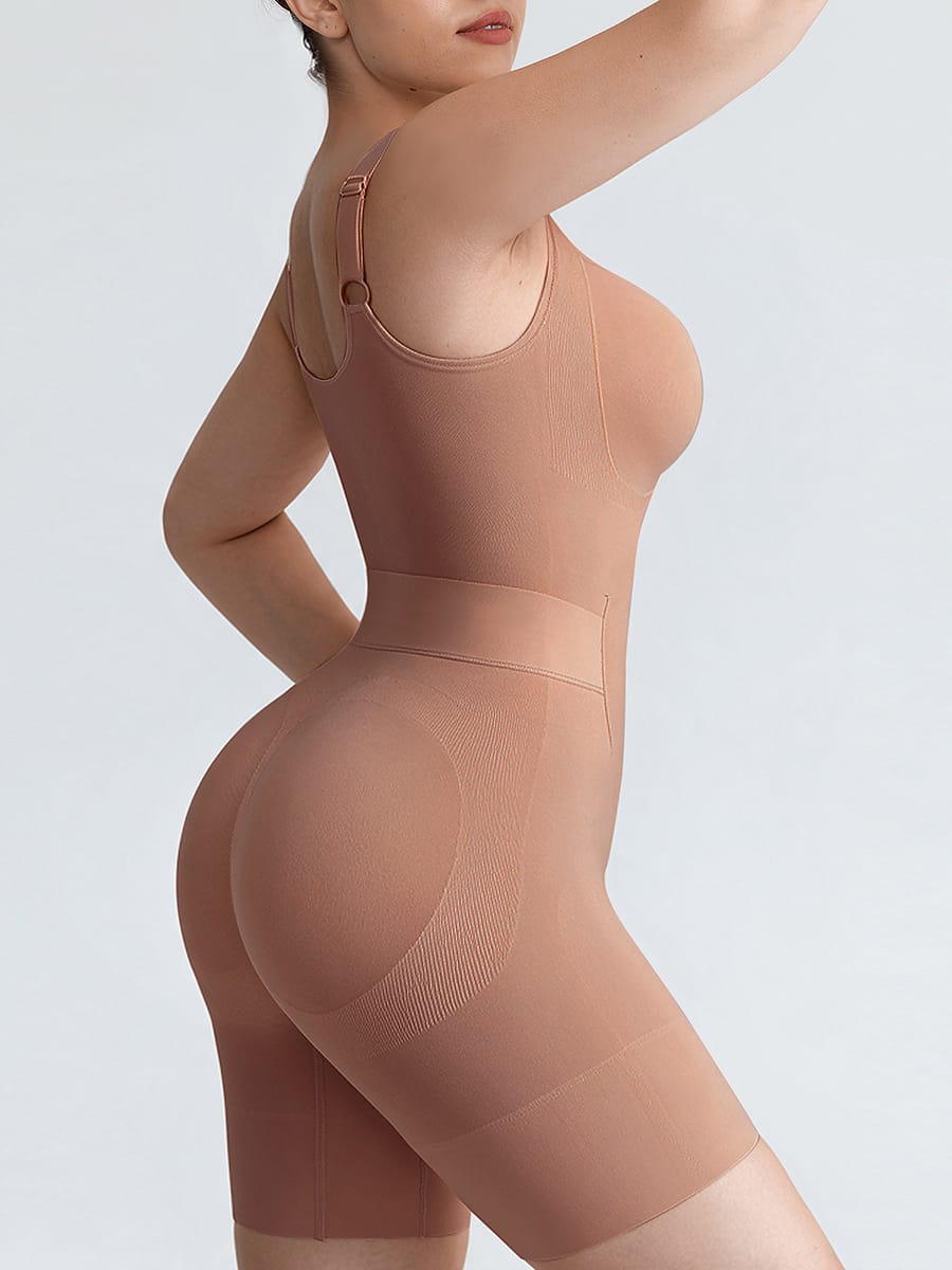 Easy-Off Seamless Tummy Control Shaping Bodysuit