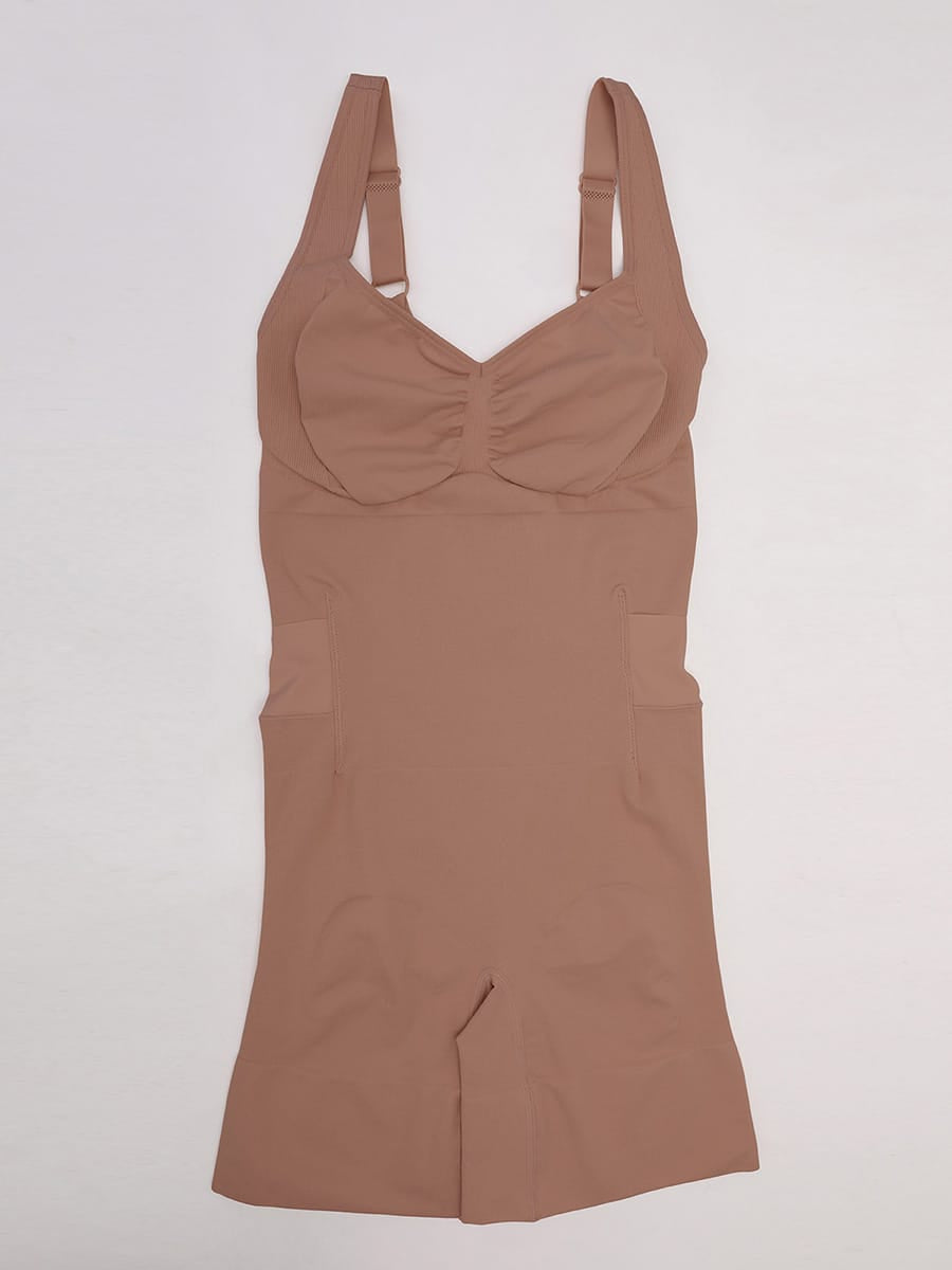Easy-Off Seamless Tummy Control Shaping Bodysuit