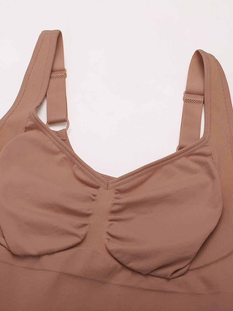 Easy-Off Seamless Tummy Control Shaping Bodysuit