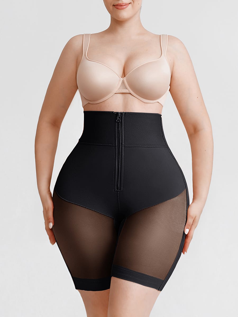 Tummy Control Shaper with Removable Hip Pads